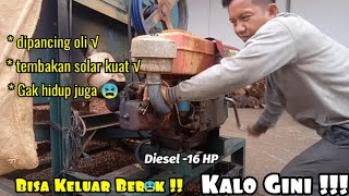 Penyebab Mesin Diesel 16 HP Susah Hidup !!! Ternyata ini Masalah nya