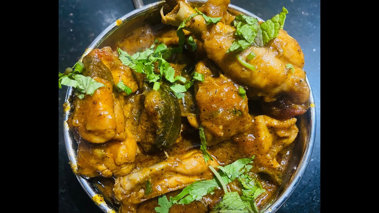 Pepper Chicken Masala by Geethu Priya Samayal YouTube