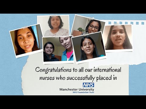 Congratulations to all our international nurses | Manchester University NHS Foundation Trust