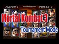 Mortal kombat 3 tournament mode