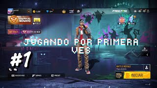 FREE FIRE!! JUGANDO POR PRIMERA VES SIN MORIR 🤣🤣