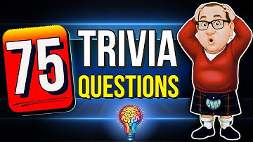 The Pub Quiz | 75 Trivia Questions - TOUGHER Than Expected!