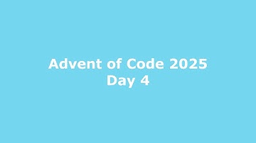Advent of Code 2025 Day 4