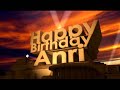 Happy Birthday Anri