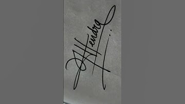 Professional Signature ✍ for Mahendra ❤  #shorts #short #trending #viral #reels