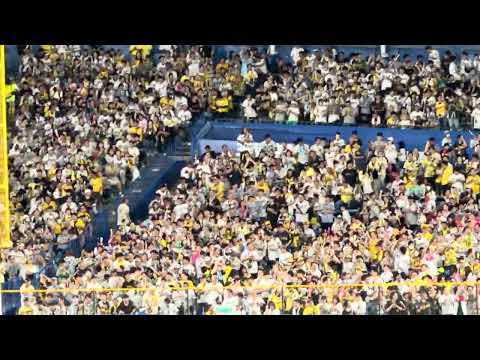 カープサヨナラ勝ちの瞬間盛り上がる阪神ファン