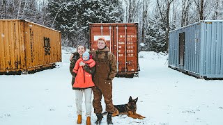 Snowstorms STOP The Shipping Container Build