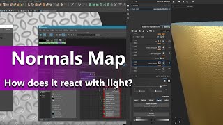 Normals Map \\ How does it react with light?