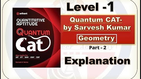 Quantum Cat by Sarvesh Verma Geometry Solution Level 1 (Part 2)