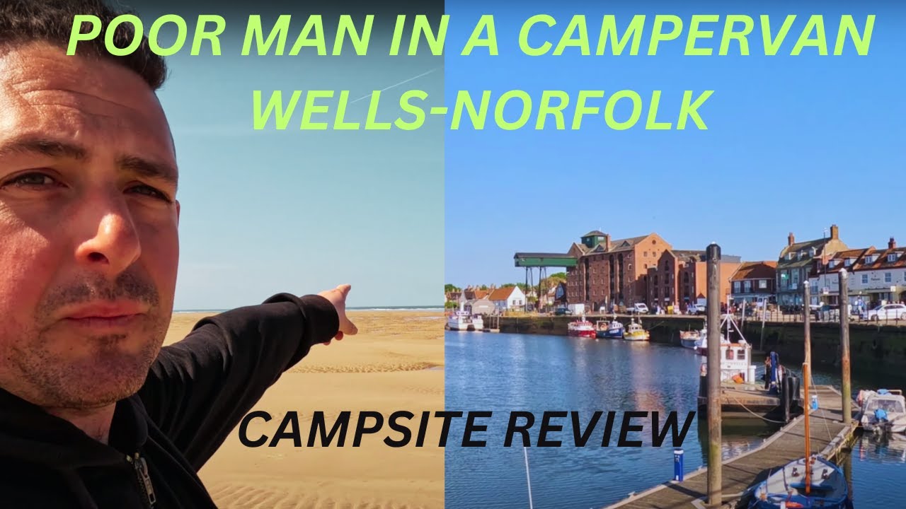 MAZDA BONGO CAMPERVAN ADVENTURE AND CAMPSITE REVIEW IN WELLS NORFOLK