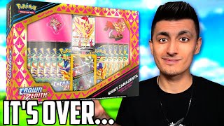 THE END of Crown Zenith! Shiny Zamazenta Premium Figure Collection Box Opening!