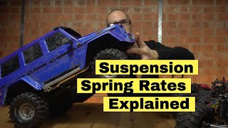 Suspension spring rates explained - Learn about your RC crawler shocks