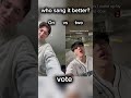 Who has the best voice? guys #cover#covermusic#musicshorts#viralshorts