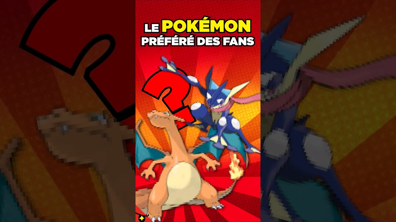 QUEL EST LE POKÉMON PRÉFÉRÉ DES FANS ? ?
