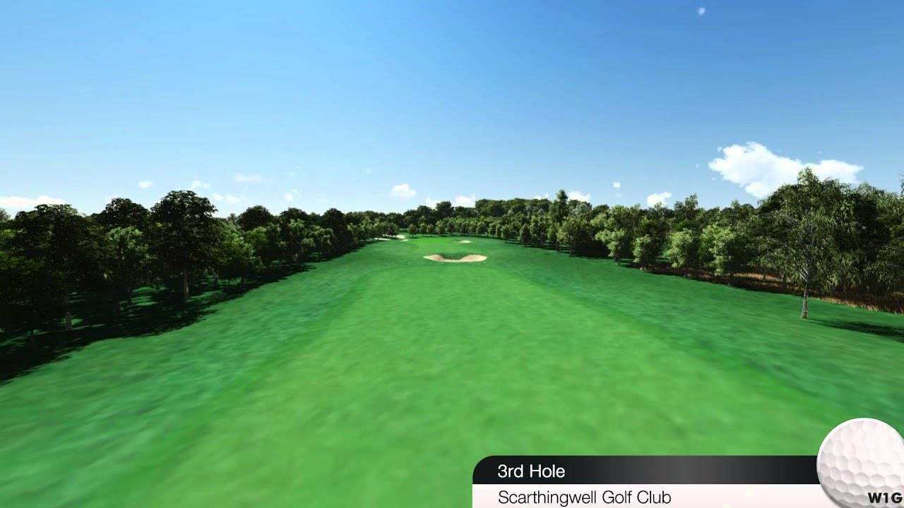 Scarthingwell Golf Club Hole 3 YouTube