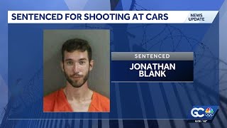 Man sentenced to 25 years in prison for shooting into occupied cars