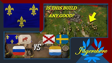 IS THIS NEW BUILD ANY GOOD?! | 3v3 Treaty with French | AOE III: DE