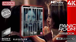 David Finchers Panic Room 4K Ultrahd Blu-Ray Steelbook Unboxing