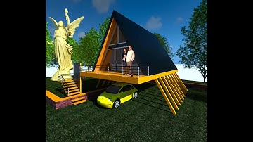 How To Create A Frame Mountain House In Revit By SK Architect