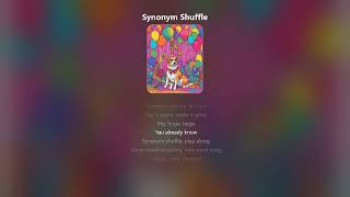 Synonym Shuffle
