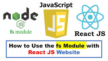 How to Use the fs Module with React JS Website (Launch a 2nd Node Server)