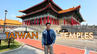 Taiwan Vlog ep7. TEMPLE HOPPING IN TAIPEI - Chiang Kai Shek + Longshan Temple