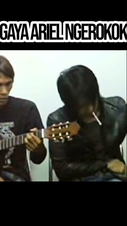 Ariel Ngerokok di backstage | begini gayanya #short#arielnoah#
