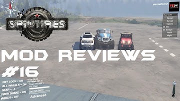 Spintires Mod Reviews #16, (css) 2017 Ford F450, Ural Vitargan 177 10x10, Jeep Wrangler