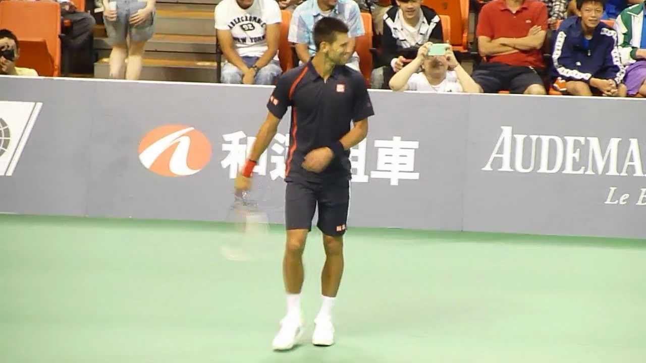 Djokovic also competed in doubles with
