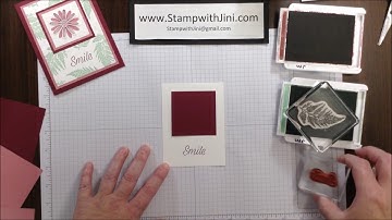 Stamp with Jini DAISY LANE CARD TUTORIAL AUGUST #IMBRINGINGBIRTHDAYSBACK by Jini Merck