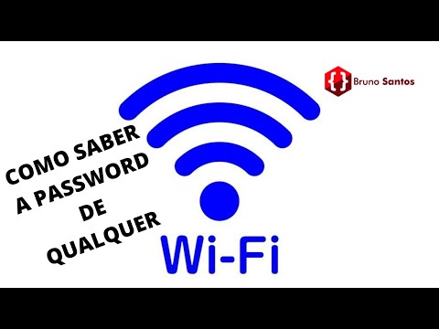 Como saber password de qualquer WIFI