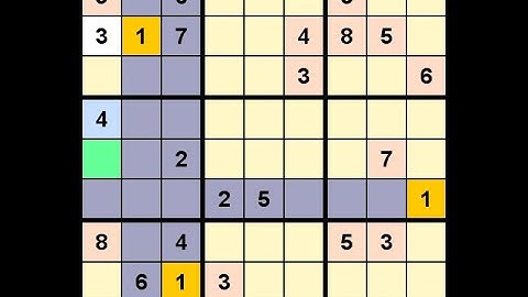 How to Solve Los Angeles Times Sudoku Expert October 29, 2021