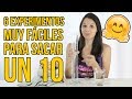 6 EXPERIMENTOS DIVERTIDOS PARA SACAR UN 10 - Experimentos que te sorprenderán (RECOPILACIÓN)