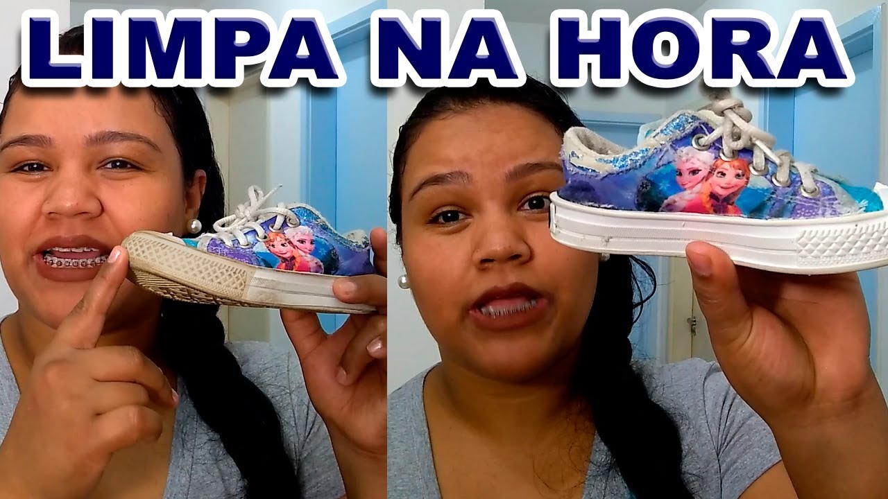 COMO TIRAR ENCARDIDO E AMARELADO DE TÊNIS E SAPATOS - YouTube