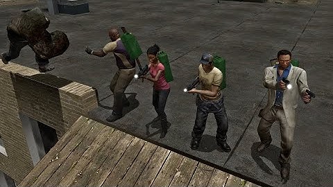 Left 4 Dead 2 Custom Map - Dont Fall - Versus w/ Gamebreaker