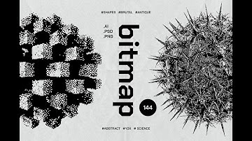 Dithering Bitmap Vector Shapes Collection Stock Graphics Download