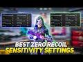 2.9 Update🔥BGMI Sensitivity Settings Bgmi Sensitivity Code Zero Recoil Sensitivity For Bgmi Pubg