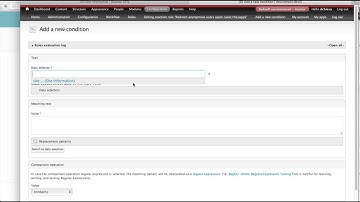 Drupal Rules for Redirection