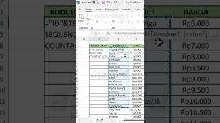 CREATE ITEM CODES automatically in Excel Step by step #exceltutorial #learnexcel