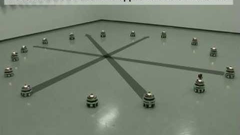 Human-like robot navigation: circle scenario