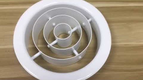 VENTECH Jet Ring Diffuser (JD-VC) Round Air Diffuser