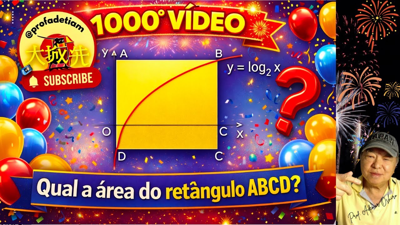 Vivaaaa! Comemorando a nossa 1000ª Videoaula !!!!!!!!!!!