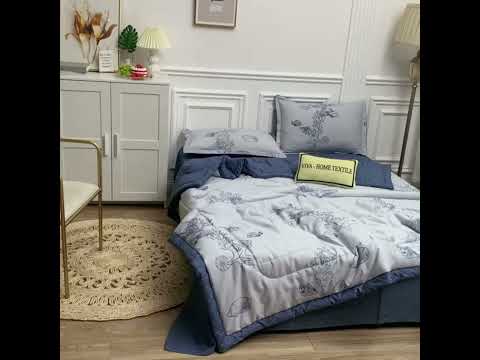 Комплект постельного белья OB025 из коллекции "Сатин с Одеялом"