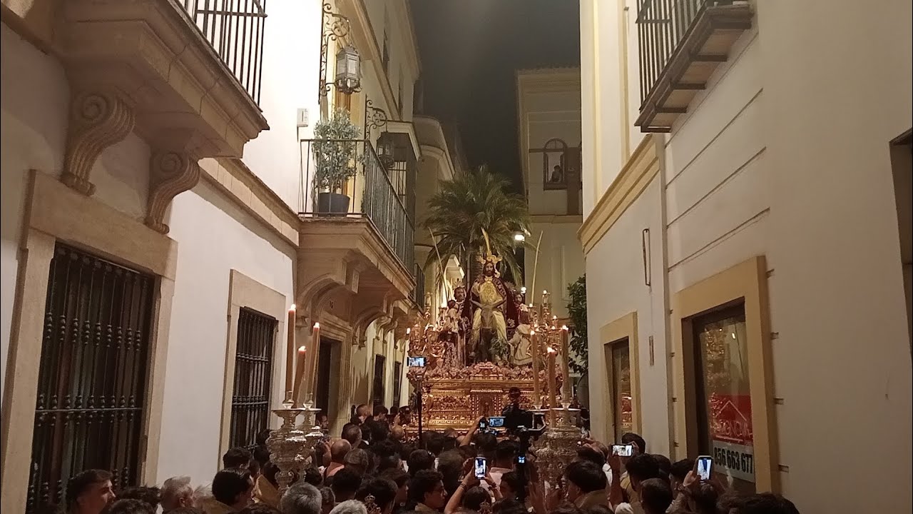Salida Extraordinaria Cristo Rey Jerez 2024.Calle Tornería