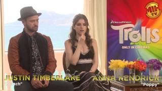 Justin Timberlake Thinks Anna Kendrick Doesn't Like Working With Him