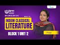 Indian Classical Literature BEGC-101I Malayalam I BLOCK 1 UNIT 2 IGNOU BA English I Layam Institute