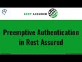 16. Mastering Preemptive Authentication in Rest Assured | Advanced API Testing Tutorial
