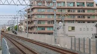 EF64 1022 ＋コキ1B  JR総持寺駅