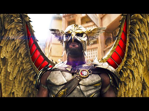 Black Adam Vs Hawkman - Fight Scene | BLACK ADAM (2022) Movie CLIP 4K