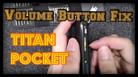 Titan Pocket Volume button FIX! Repair unihertz qwerty phone [NAKED Tutorial]